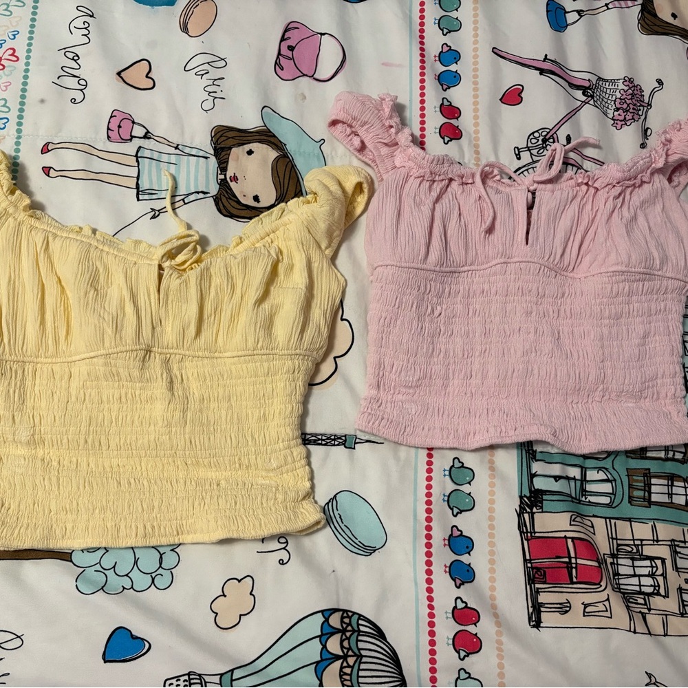 Garage XS Tops with Ruffles